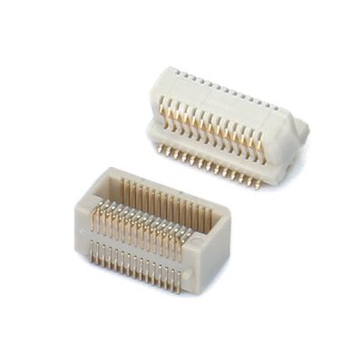10 - 100 핀 고속 보드에서 보드 연결기 0.8mm 피치 여성 헤더 연결기