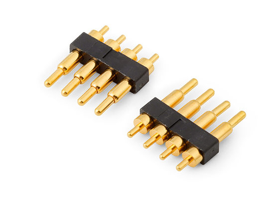 2.54mm 피치 포고 핀 커넥터 스프링 로딩 H7.75mm PCB 상호 연결