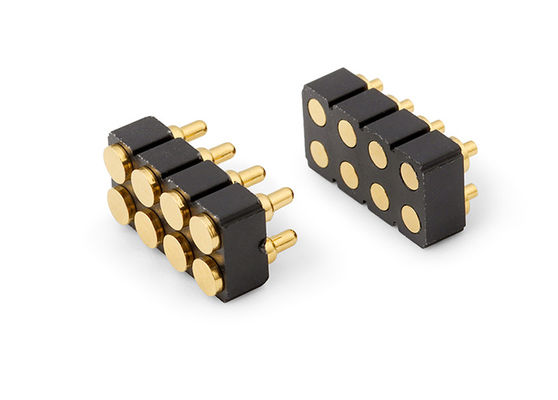 6pin 여성 포고 핀 커넥터와 스프링 연락 커넥터 SMD PCB를 위해 사용자 정의
