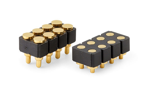 6pin 여성 포고 핀 커넥터와 스프링 연락 커넥터 SMD PCB를 위해 사용자 정의