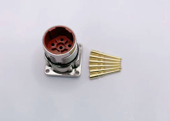M23 전력 원형 와이어 커넥터 6 핀 서보 인코더 여성 남성 크림 와이어 플러그