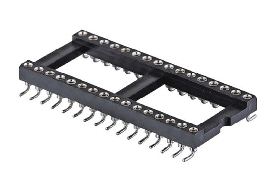 가공 된 둥근 핀 헤더 SMT PCB 유형 H3.0mm 6 핀 - 64 핀 IC 소켓
