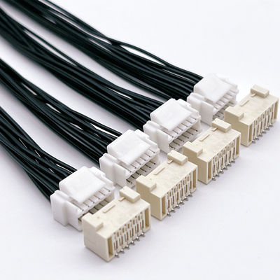 OEM ODM 와이어 허니스 어셈블리 1.5mm 피치 12 핀 남성 여성 플러그 커넥터