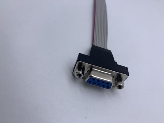 D-sub DB9에서 FC-10p 2.54mm 평면 리본 케이블 남성 여성 10 26 핀 IDC 커넥터 케이블
