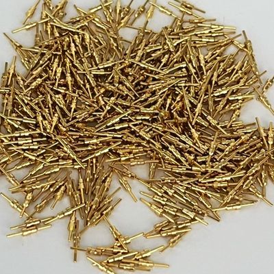 CNC 가공 콘택트 핀 구리 부착 구리 플러그 핀 전기 둥근 핀 10.0mm