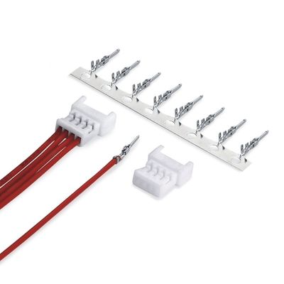 사용자 정의 Jst 케이블 Sh Gh Zh Ph Xh Vh Molex 1.25 커넥터 플러그 소켓 크림 콘택트 OEM