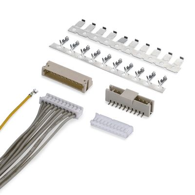 사용자 정의 Jst 케이블 Sh Gh Zh Ph Xh Vh Molex 1.25 커넥터 플러그 소켓 크림 콘택트 OEM