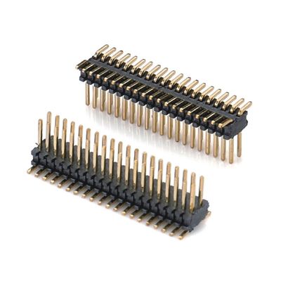 0.8mm 피치 핀 헤더 커넥터 듀얼 라이 4 핀 80 핀 SMT 보드 보드 커넥터