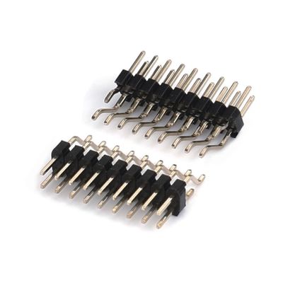 20.0mm 피치 핀 헤더 커넥터 듀얼 라이 2 핀 80 핀 직선 보드에서 보드 커넥터