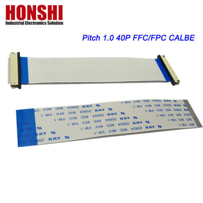 평면 유연 케이블 배선 허리 0.5MM 피치 4P-68P 역 60/100/150/200MM FFC 케이블