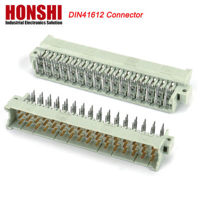 5.08mm DIN 41612 커넥터 2 줄 15P 여성 전력 유형 PCB 수직 여성 7 + 8 P 15pin