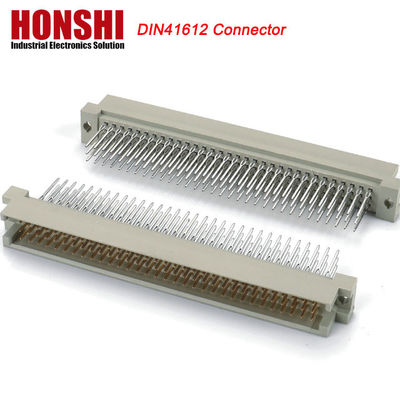 5.08mm DIN 41612 커넥터 2 줄 15P 여성 전력 유형 PCB 수직 여성 7 + 8 P 15pin