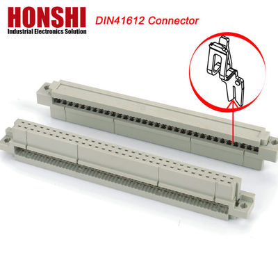 PCB 오른쪽 각 남성 48P 3 줄 DIN41612 커넥터, 90도 R / A PCB 남성 3 * 16P 48pin