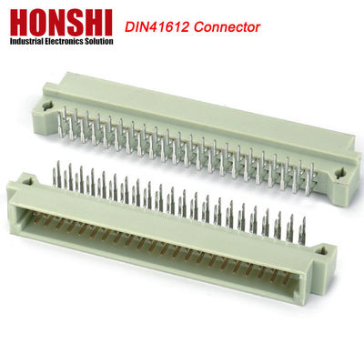 PCB 오른쪽 각 남성 48P 3 줄 DIN41612 커넥터, 90도 R / A PCB 남성 3 * 16P 48pin