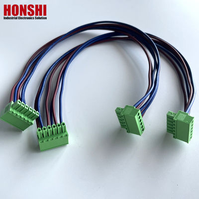 3.5mm 여성 플러그 할 수 있는 터미널 블록 와이어 및 케이블 조립 제조사 와이어링 허리