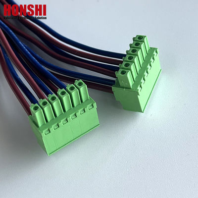 3.5mm 여성 플러그 할 수 있는 터미널 블록 와이어 및 케이블 조립 제조사 와이어링 허리
