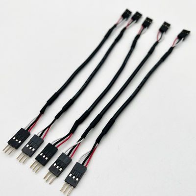 맞춤 2.54mm 듀폰 라인 남성 여성 점퍼 와이어 허니 듀폰 케이블 15cm 검은색