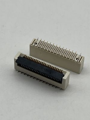 Fpc 커넥터 뒤집기 바닥 접촉 지프 smd 유형 fpc ffc 소켓 커넥터 0.5 피치