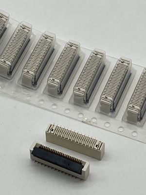 Fpc 커넥터 뒤집기 바닥 접촉 지프 smd 유형 fpc ffc 소켓 커넥터 0.5 피치
