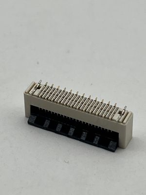 Fpc 커넥터 뒤집기 바닥 접촉 지프 smd 유형 fpc ffc 소켓 커넥터 0.5 피치