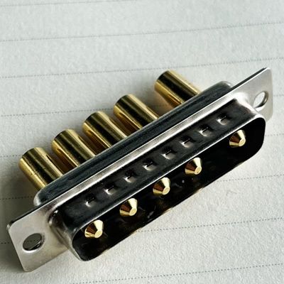 5w5 Dusb Pcb 남성 디프 남성 컴보 Dsub RF 동축 9w4 전력 7w2 고전류 D Sub Db 8w8 40a 커넥터