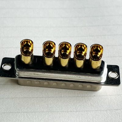 5w5 Dusb Pcb 남성 디프 남성 컴보 Dsub RF 동축 9w4 전력 7w2 고전류 D Sub Db 8w8 40a 커넥터