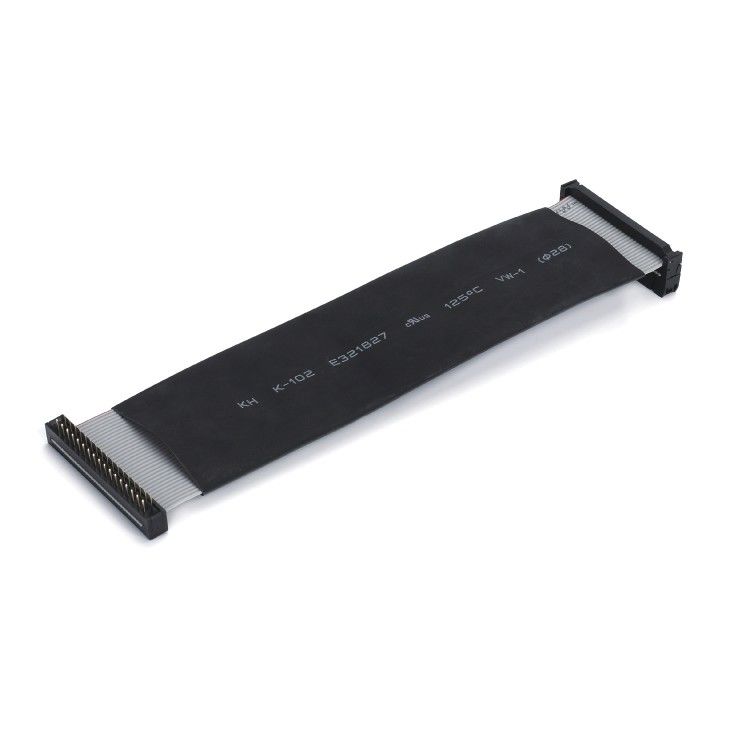 2.54mm 전기 IDC 평면 리본 케이블 20 핀 AWM 2651 VW-1 105C 300V 28awg