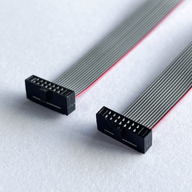 1.27mm 평면 IDC 케이블 10 핀 - 100 핀 리본 케이블 조립 사용자 정의 길이