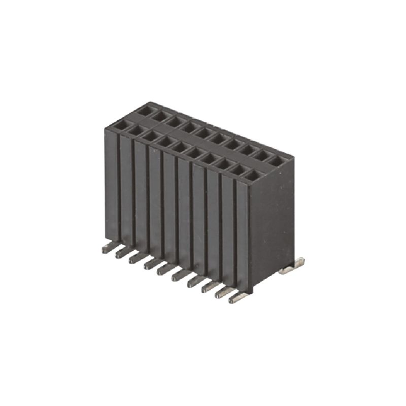 1.27x2.54mm H8.5mm 여성 보드에서 보드 전원 연결 장치 SMT 타입 100 핀 연결 장치
