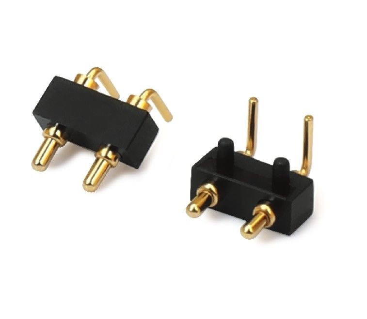 3.0mm 2pin 남성 포고핀 단일 행 오른쪽 각 디프 포고 핀 방수 연결