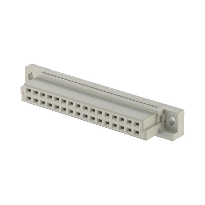 2 줄 32 핀 IDC 타입 커넥터 Din41612 2.54mm 피치 여성 커넥터