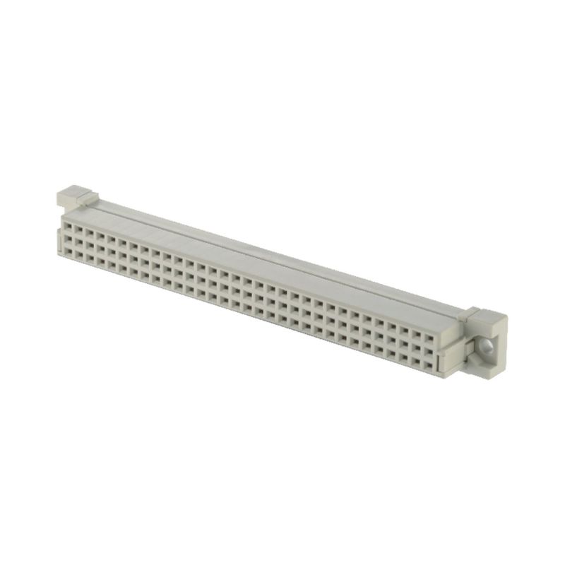 Din41612 IDC 커넥터 여성 64 핀 구멍을 통해 2.54mm 핀 커넥터