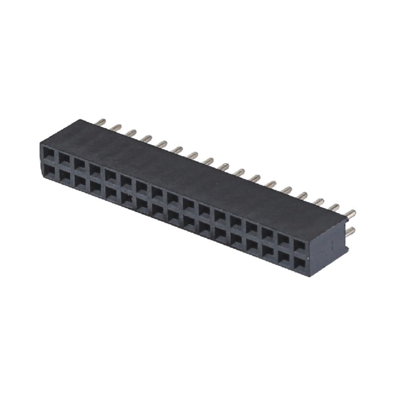 2.0mm H4.3mm DIP 헤더 여성 직선 디프 2x2 2x40pin 여성 헤더 커넥터