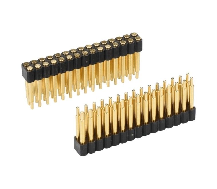 2.0mm 20 핀 커스터마이징 포고 핀 커넥터 스프링 핀 금판 SMT 포고 커넥터
