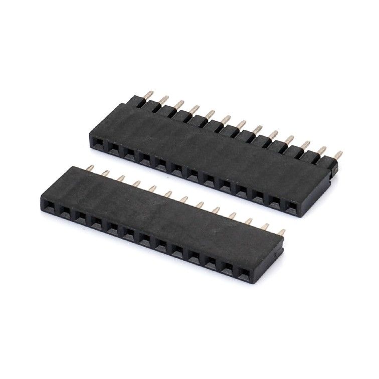 2.0mm 피치 듀얼 라우 180도 보드에서 보드 커넥터 여성 핀 헤더 커넥터