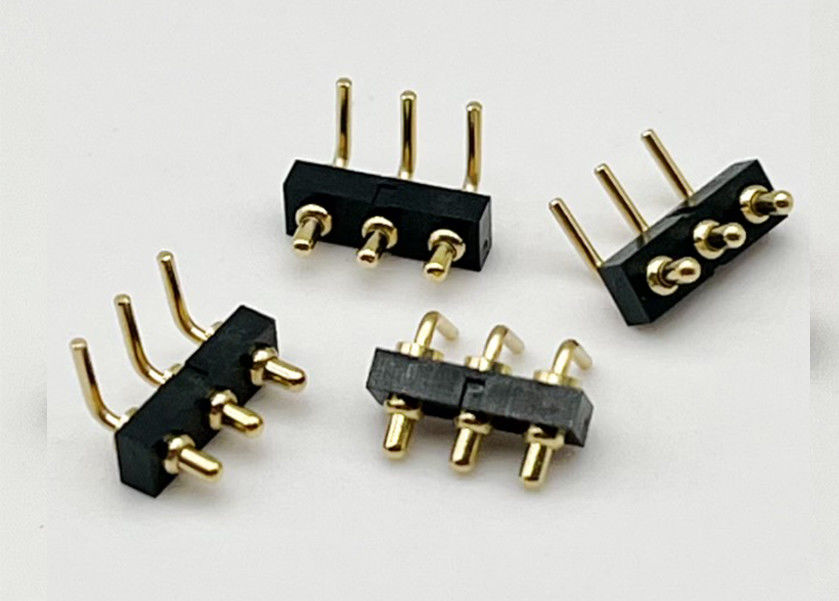 스프링 핀 커넥터에 맞춤 2.54mm Dip 타입 3pin H1.5mm Pogo 핀 커넥터