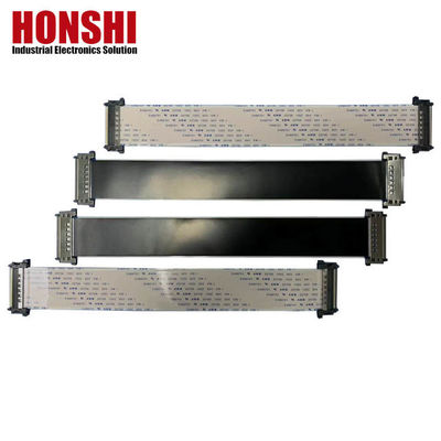 0.5mm Pitch FPC Flat Flex Cable For 80c 60v 10p 40p 60cm 틴된 구리 와이어