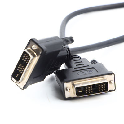 DVI 18 1 남성에서 남성 HD 폼드 케이블 집합 OD6.0 HDTV UL20276 30Awg