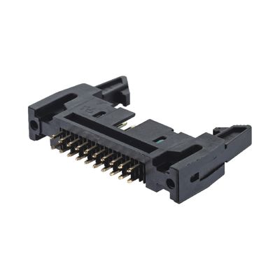 2.54mm Pitch Straight Dip 로치 헤더 커넥터 10 12 20 26 30 34 40 44 50 64 핀