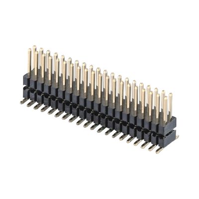 1.27mm 듀얼 플라스틱 2 - 100 핀 헤더 커넥터 H2.5mm DIP SMT 타입 PCB