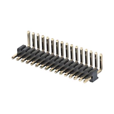 1.27mm Pitch Right Angle Board To Board 커넥터 2 - 50 핀 Brass Pin Header 커넥터