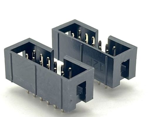 2.54mm 직선 상자 헤더 커넥터 12 핀 IDC 상자 헤더 2x6p