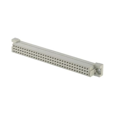 Din41612 IDC 커넥터 여성 64 핀 구멍을 통해 2.54mm 핀 커넥터