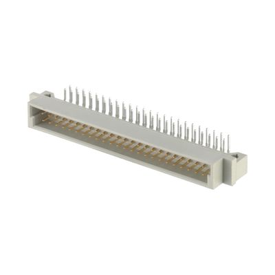 2 행 DIN 41612 커넥터 64 핀 오른쪽 각 점 2.54mm 피치 남성 커넥터