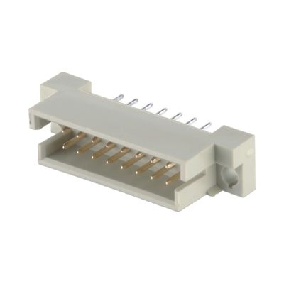 DIP Din 41612 커넥터 2.54mm 16 핀 남성 핀 커넥터 3AMP 등급 전류