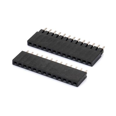 2.0mm 피치 듀얼 라우 180도 보드에서 보드 커넥터 여성 핀 헤더 커넥터
