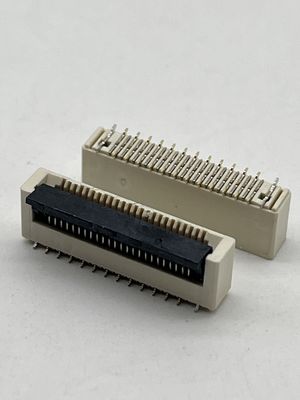 Fpc 커넥터 뒤집기 바닥 접촉 지프 smd 유형 fpc ffc 소켓 커넥터 0.5 피치