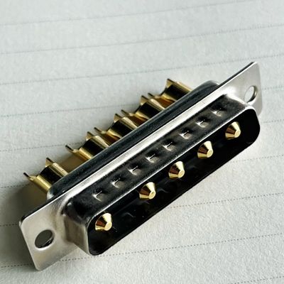 5w5 Dusb Pcb 남성 디프 남성 컴보 Dsub RF 동축 9w4 전력 7w2 고전류 D Sub Db 8w8 40a 커넥터